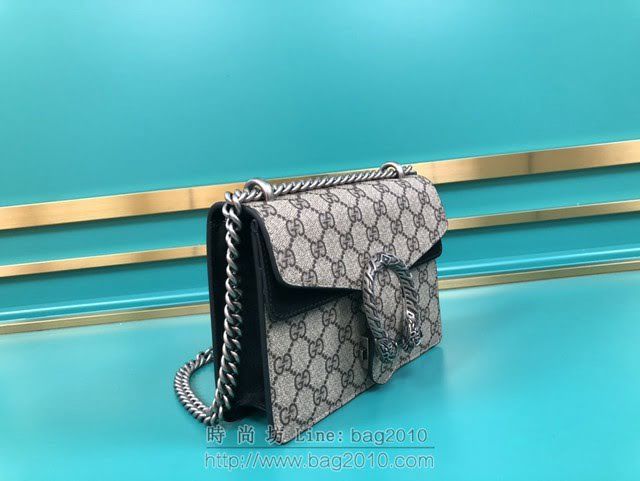 Gucci古馳包包 G家新款女包 款號:421970 古奇鏈條單肩斜挎包 Gucci小號酒神包  gdj1349